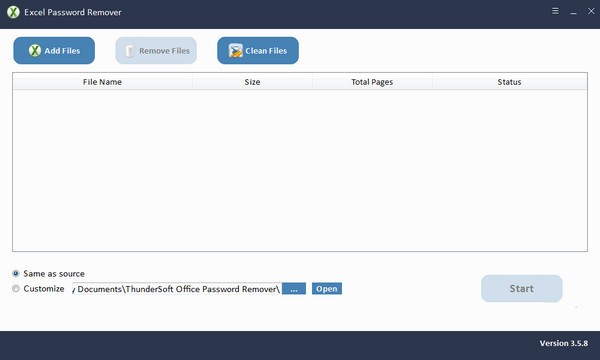 ThunderSoft Excel Password Remover(Excel密码去除工具)