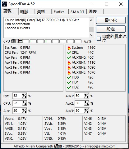 SpeedFan(风扇调速软件)