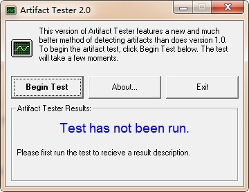 显卡显存测试小软件(Artifact Tester)