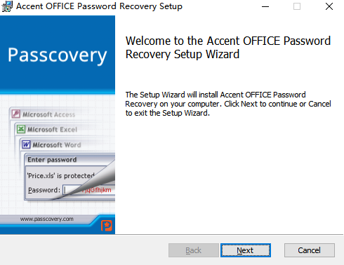 Accent Office Password Recovery