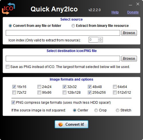 Quick Any2Ico(exe、dll图标提取工具)