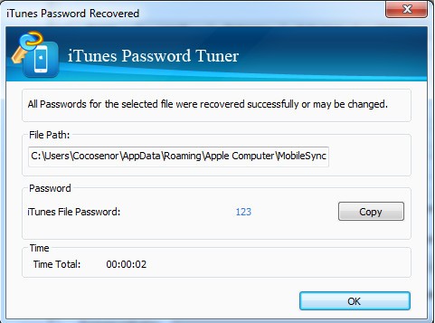 Cocosenor iTunes Password Tuner