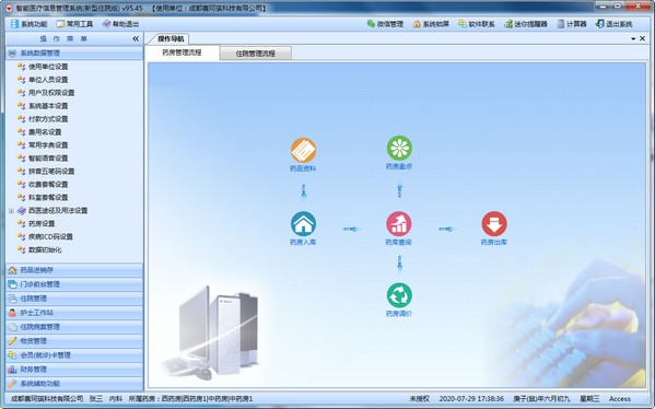 智能新型住院管理系统