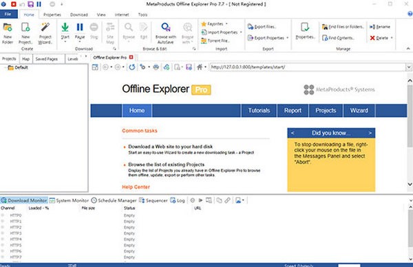 Offline Explorer Pro(网页离线浏览工具)