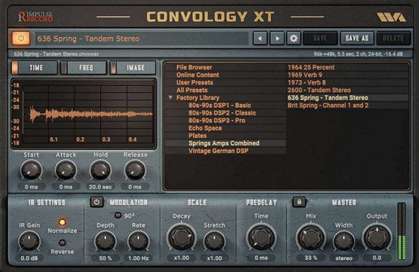 Convology XT(混响效果器插件)