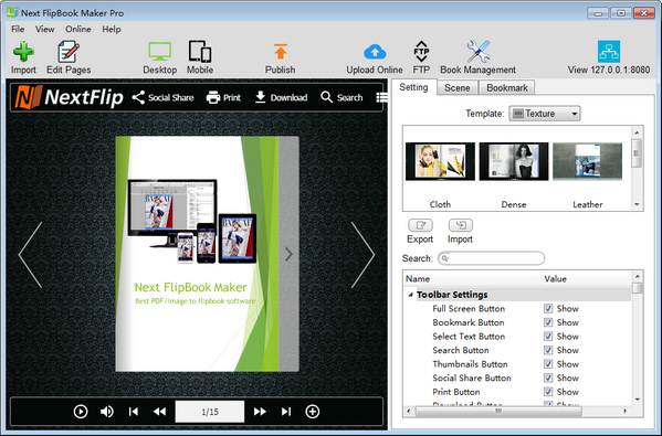 Next FlipBook Maker Pro(HTML5翻页制作软件)