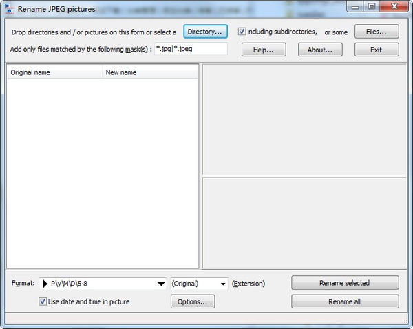 Rename JPEG Pictures(图片批量重命名工具)