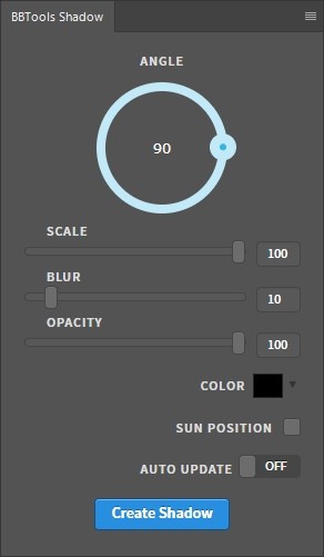 BBtools Shadow(PS倒影效果插件)