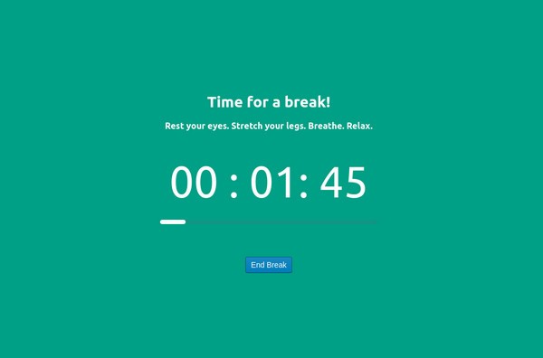 BreakTimer(定时提醒休息软件)