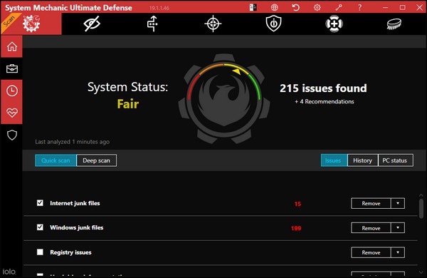 System Mechanic Ultimate Defense(电脑安全保护软件)