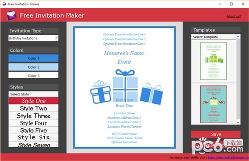 Free Invitation Maker(邀请函制作软件)