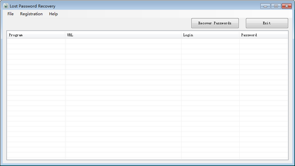 Lost Password Recovery(浏览器密码恢复软件)