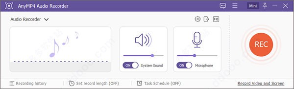 AnyMP4 Audio Recorder(音频录制软件)