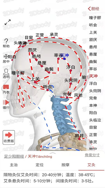 3d经络穴位app