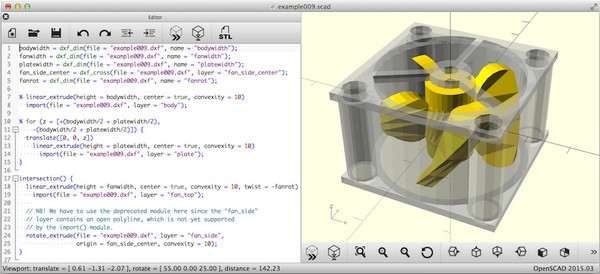 OpenSCAD(3D模型创建工具)