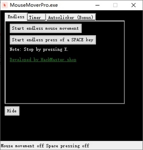 MouseMoverPro(鼠标移动模拟工具)