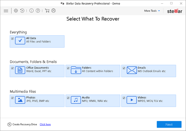 Stellar Data Recovery Professional(数据恢复)