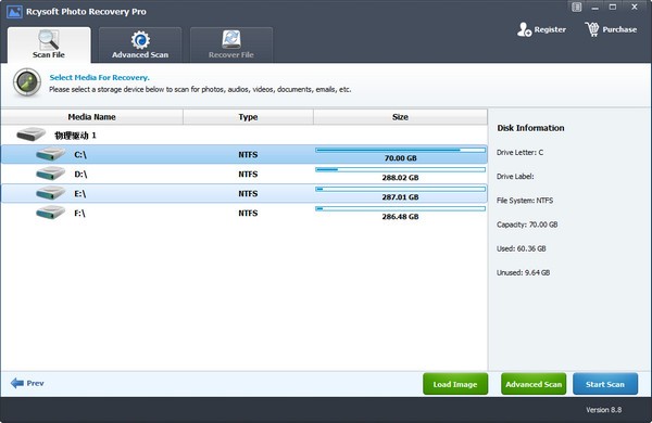 Rcysoft Photo Recovery Pro(图片恢复软件)