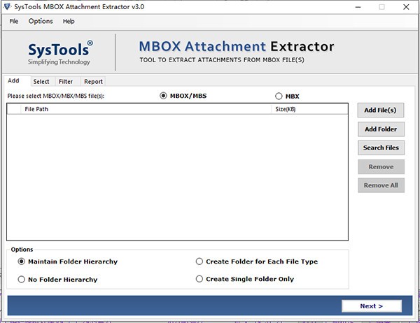 SysTools MBOX Attachment Extractor(邮件处理工具)