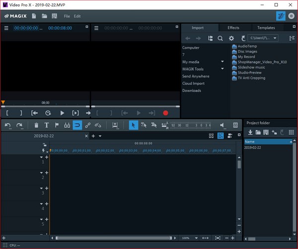 MAGIX Video Pro X10