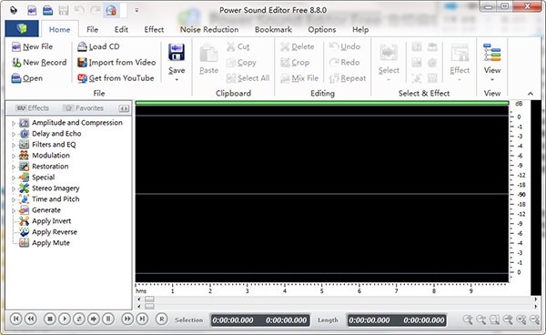 Power Sound Editor Free(音频编辑工具)