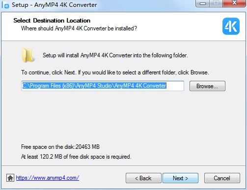 AnyMP4 4K Converter