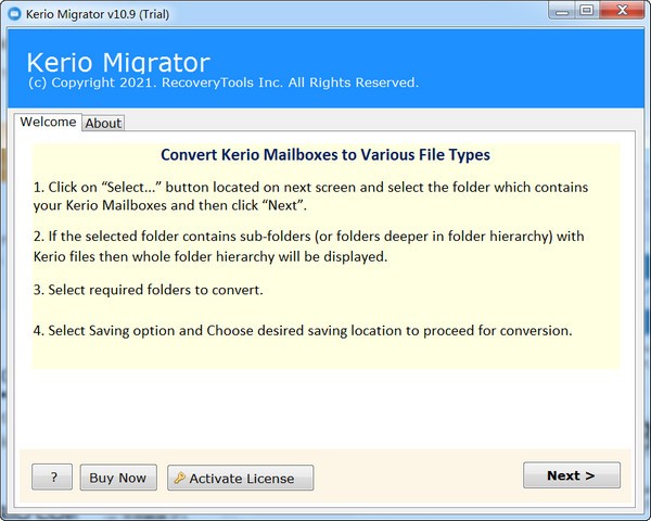 Kerio Migrator(Kerio邮箱迁移工具)