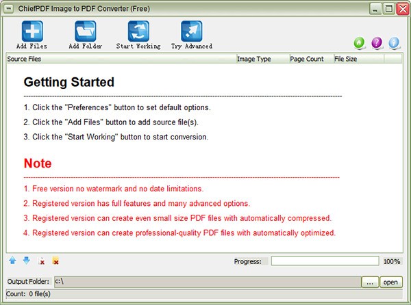 ChiefPDF Image to PDF Converter Free(图片文件格式转换工具)