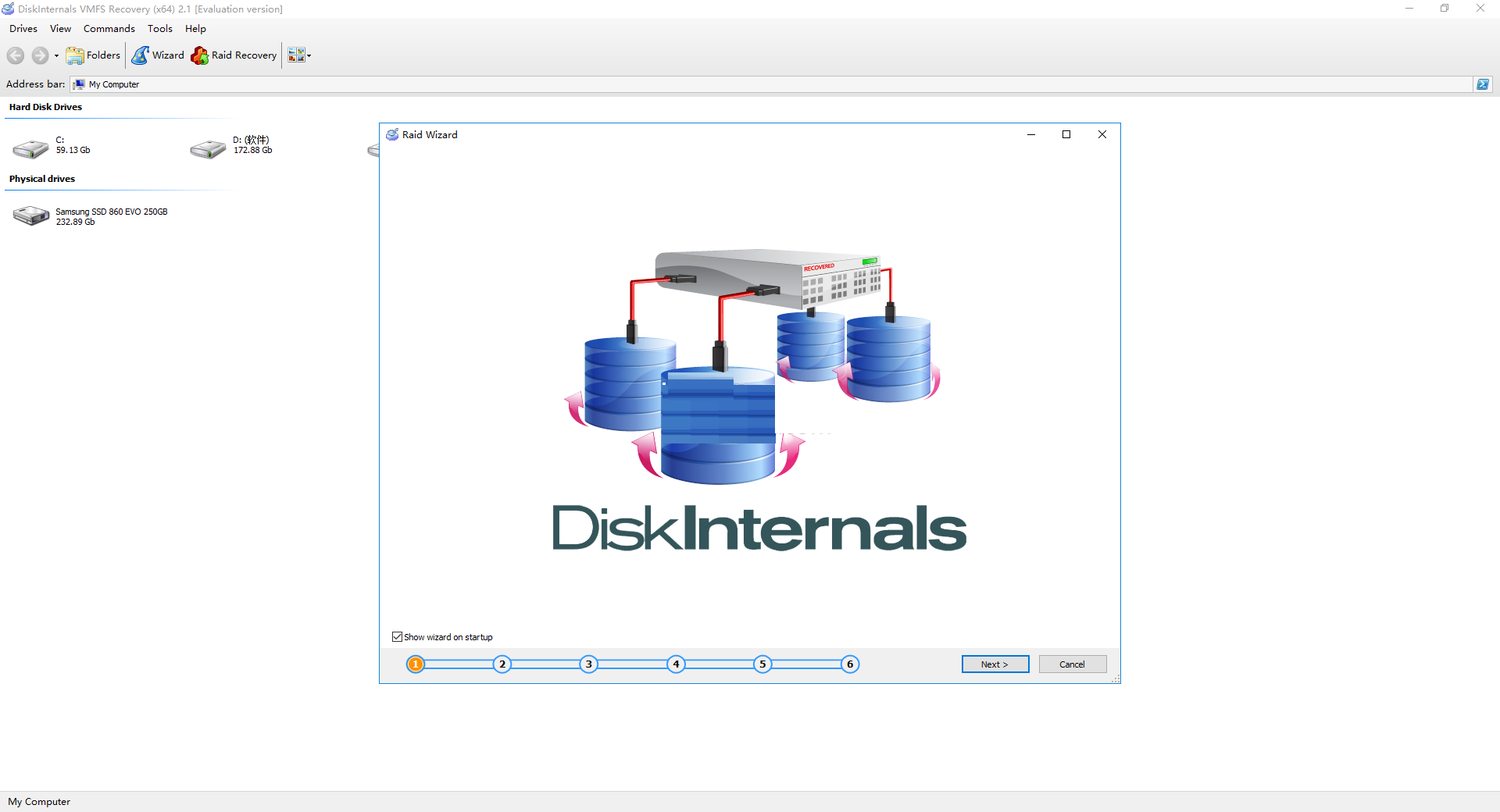 DiskInternals VMFS Recovery