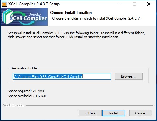 DoneEx XCell Compiler