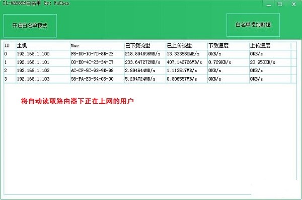 tlwr886n防蹭网工具