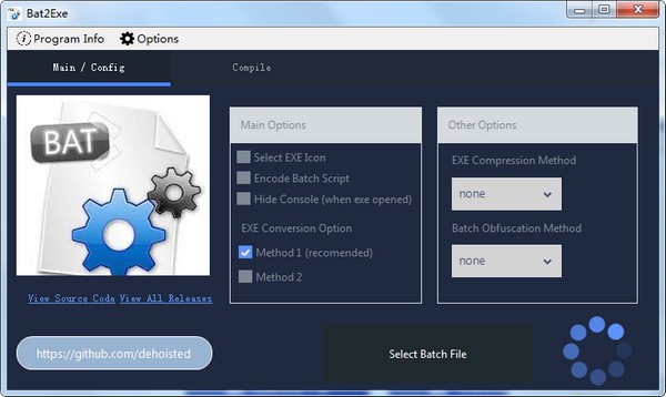 Bat2Exe(bat转exe工具)
