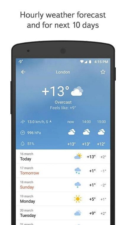 y.weather app