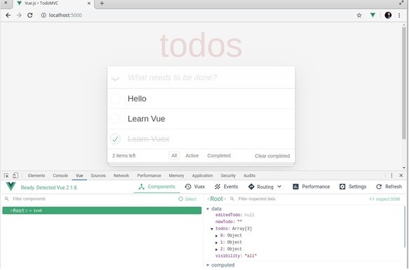 Vue.js devtools(Vue.js调试插件)