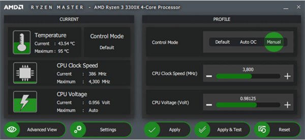 AMD Ryzen Master(锐龙超频工具)