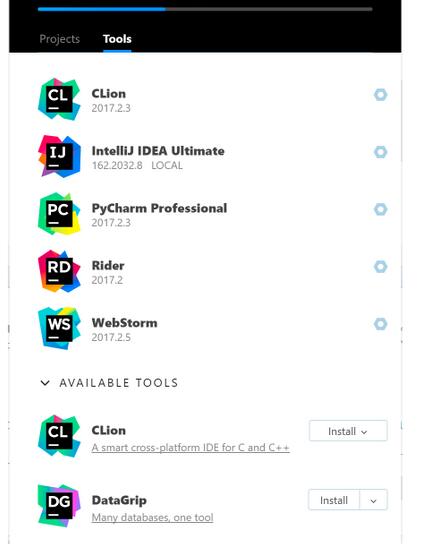 jetbrains Toolboxs